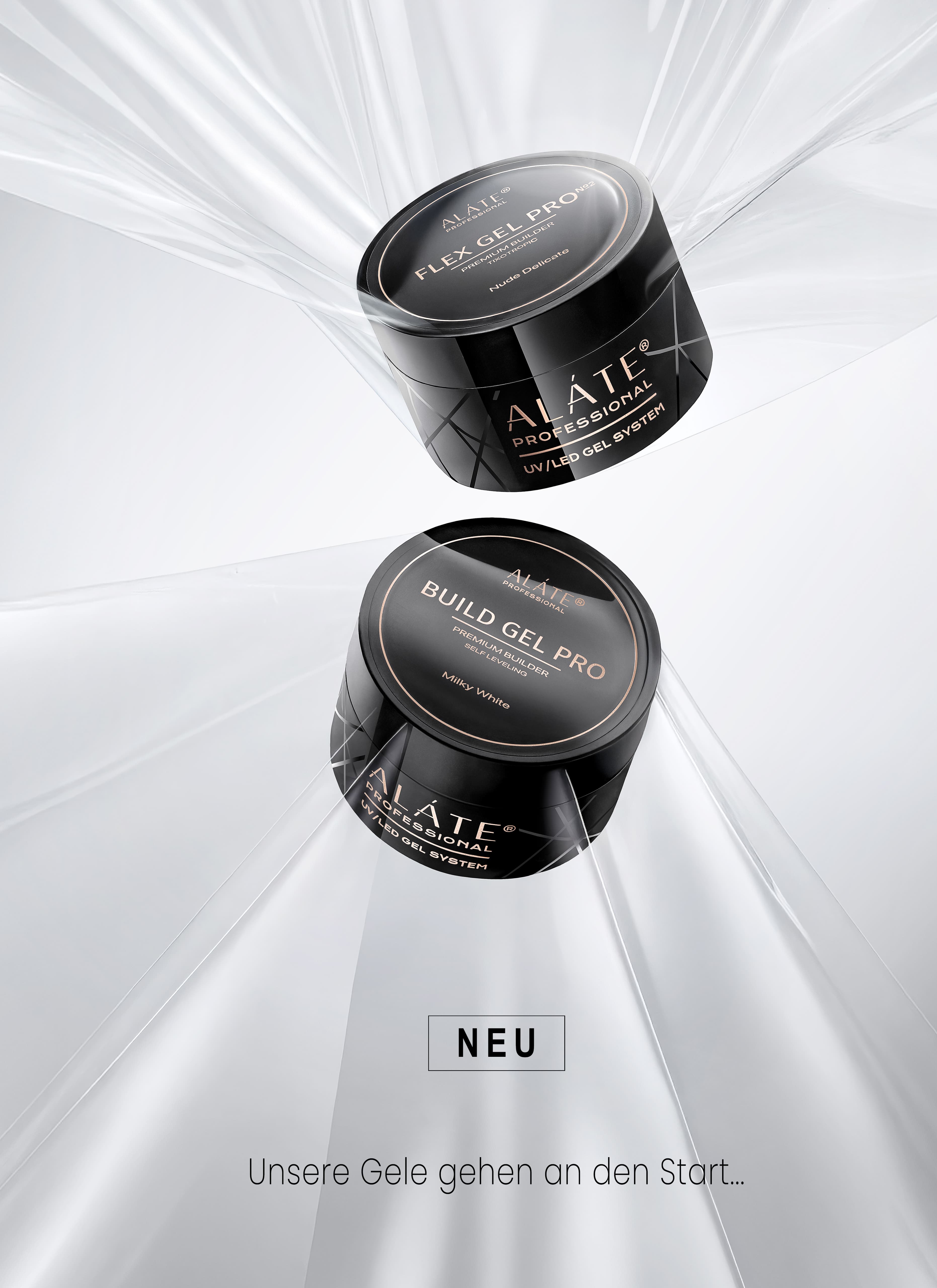 Unsere Gele gehen an den Start